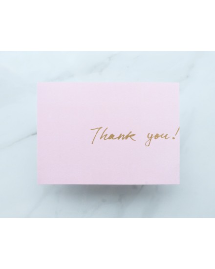 Thankyou Card + Envelope